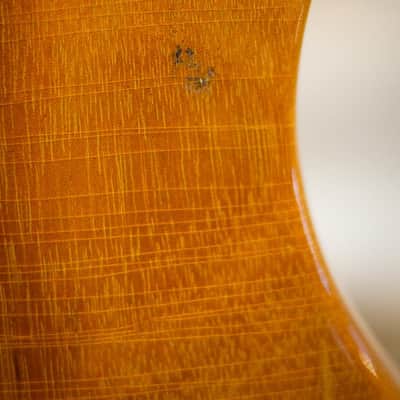 Guild S-100 NB Nature Boy Vintage Original Carved Acorn Oak Leaf Natural All Original w/Hardshell Case - Used image 15