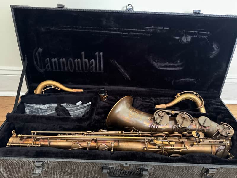 Cannonball big bell stone series Tenor Sax (Brute finish)