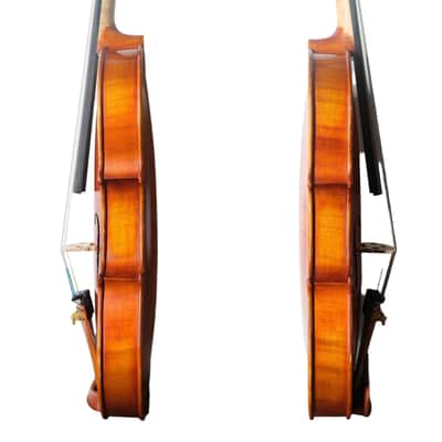 HandMade Violin Outfit 4/4-European Flamed wood, Antique varnish, Sweet Sound image 4