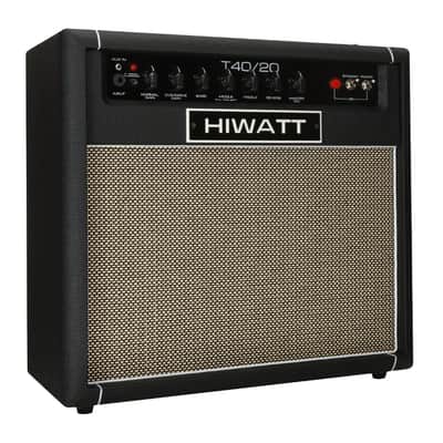 Hiwatt TB40/20 1x12 Combo, 40/20W 2-Channel Guitar Amplifier with Spring Reverb, 23.43x25.39x13.39 Inches image 3