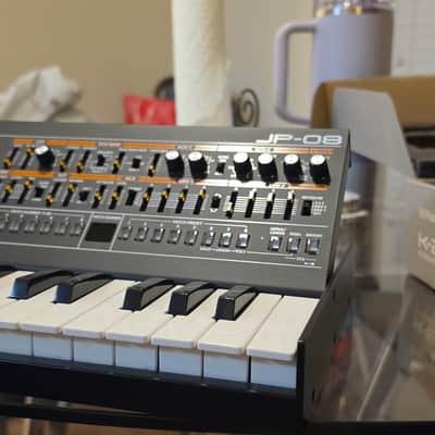 Roland JP-08 Boutique Series Digital Synthesizer Module 2015 - Present - Black image 3