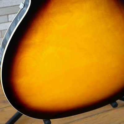 Hagstrom VIK-TSB Viking Semi-Hollow - Tobacco Sunburst image 8