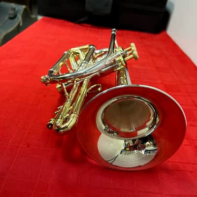 Used RS Berkeley Silver Bb Cornet with Original Case & Mouthpiece image 6