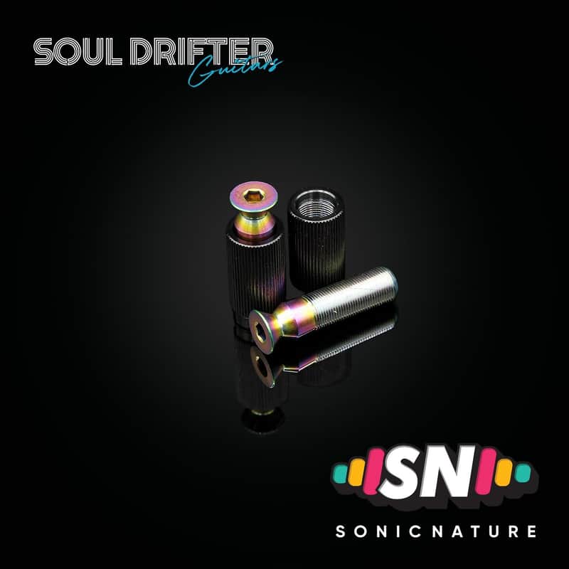 Sonic Nature GR5 Titanium Bridge Posts - Rainbow image 1