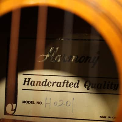 Harmony Youth Acoustic  Guitar H0201 Natural image 2