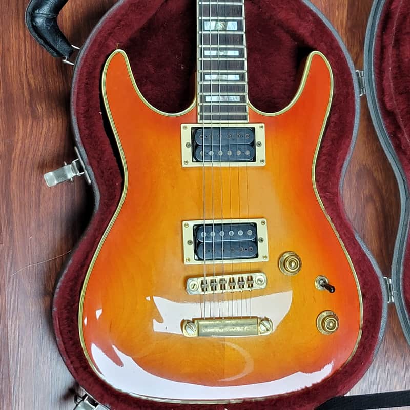 Rare Ibanez GR520 Ghost Rider DC Shawn Lane 1994 - 1996 Sunburst MIK image 1