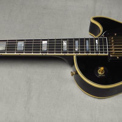 Gibson Ltd Ed Les Paul Custom 2025 - Murphy Lab Antique Ebony Ultra Light Aged image 4