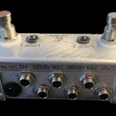 Loop-Master Pedals Skinny/Micro 2-Loop True Bypass Looper Loop Pedal Switcher IN STOCK! image 5
