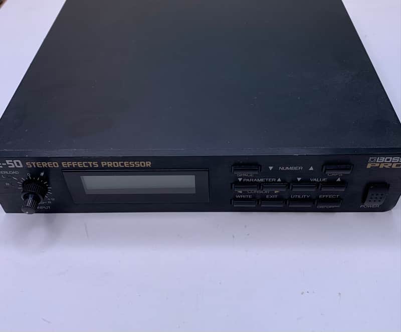 Boss SE-50 Stereo Effects Processor no power supply image 1