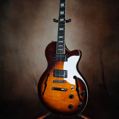 Firefly Aerosonic FFLPS Les Paul style - Red Tobacco Sunburst image 3