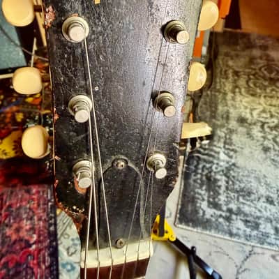 Gibson SG Junior 1964 - matte brown with gold stripes image 16