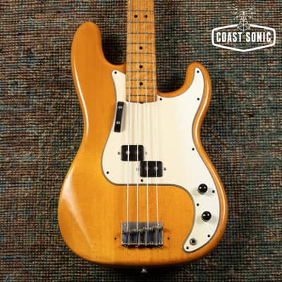1976 Westminster PB380N Precision Bass, Birdseye Maple neck, Matsumoku, Made in Japan image 1