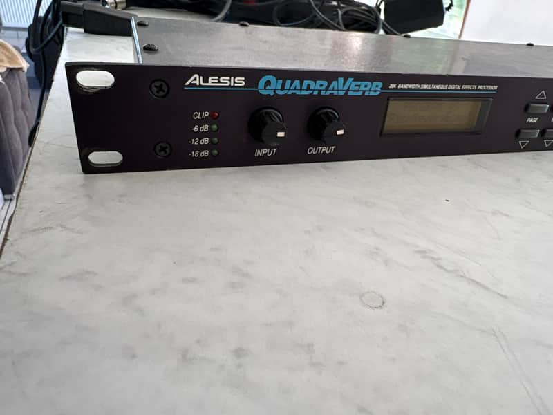 Alesis Quadraverb Plus 2010s - Black | Reverb