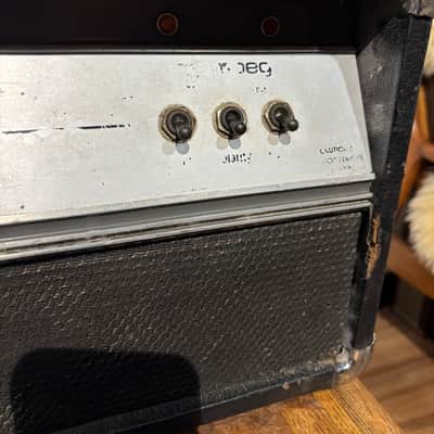 Ampeg V-4 100-Watt Guitar Head with Reverb 1974 - Black image 7