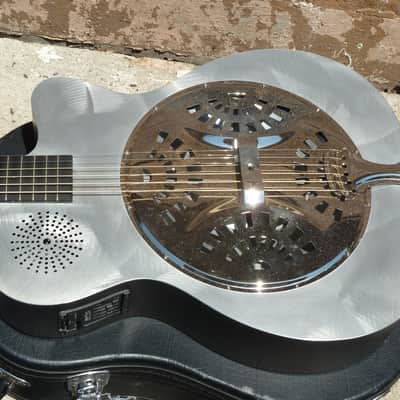 Martin Alternative II Resonator Acoustic Electric Guitar Metal Front American Made Dobro image 2