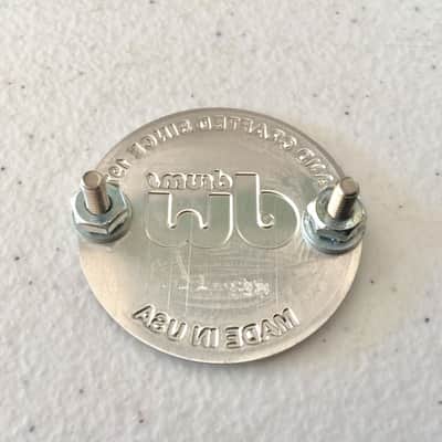 Drum Workshop  Gold Badge with Serial number DW image 2