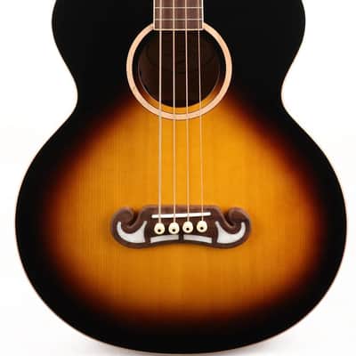 Epiphone El Capitain J-200 Studio Bass (Fishman Sonitone) Aged Vintage Sunburst image 1
