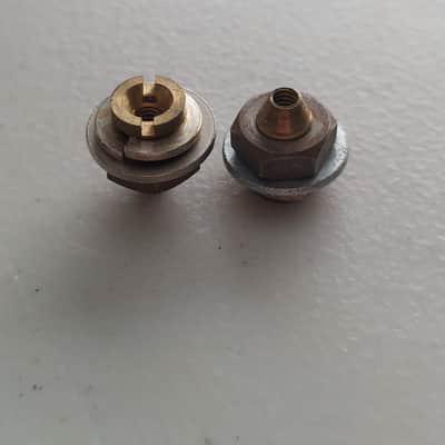 1960's Gibson Adjustable Acoustic Guitar Bridge Anchors - NOS (M-192) image 1