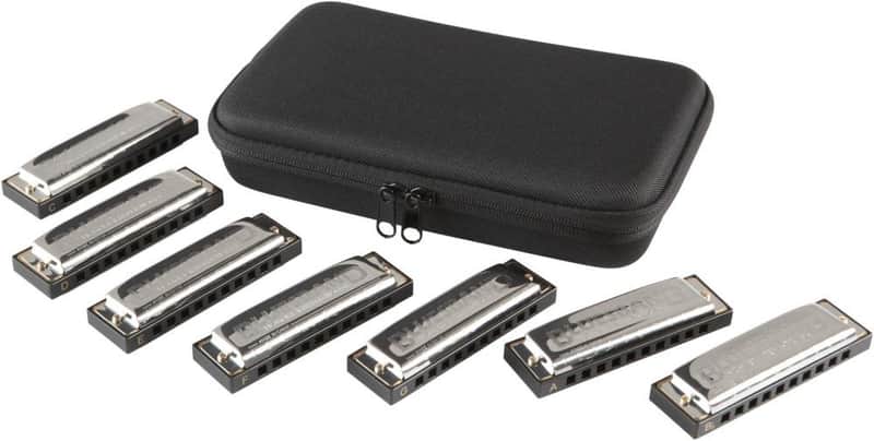 Hohner Bluesband Harmonica Set image 1