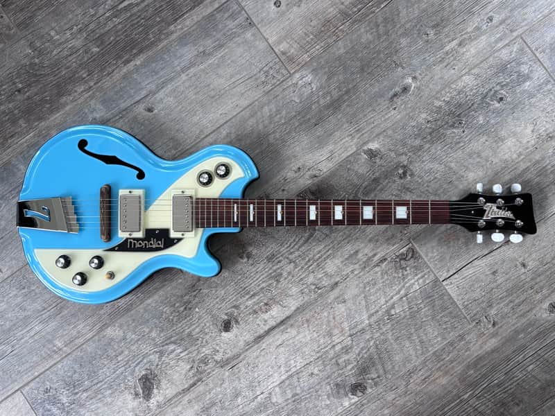 Italia Mondial Classic Reso-Glass Electric Guitar - Rare / Collector Condition image 1