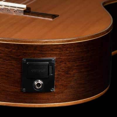 Ortega RCE159MN Performer Series Solid Cedar Top Mahogany Neck Cutaway Nylon 6-String Classical Acoustic-Electric Guitar w/Gig Bag image 12