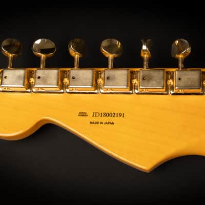 2018 Fender MIJ Traditional '60s Stratocaster RW with Gold Hardware - 3-Color Sunburst | Japan Vintage Reissue SSS Rosewood Fretboard image 14