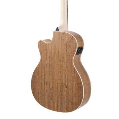 Ovation Applause Jump OM Cutway Electric Celeste (AEO-69-T) image 8