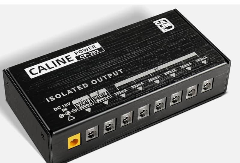 CP-202 Isolated Pedal Power Supply – 9V, 12V & 18V Outputs with Short Circuit Protection image 1