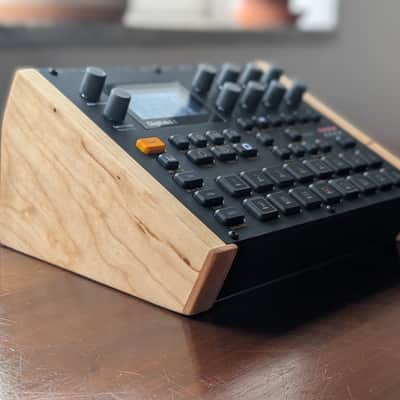 Solid Cherry Stand for Elektron Digitakt, Digitone, and Syntakt Models