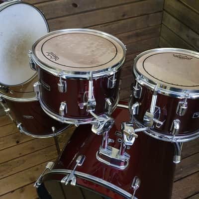 Drum Kit Mapex Tornado Shell Pack, Burgundy Red USED! RKTRD200422 image 4