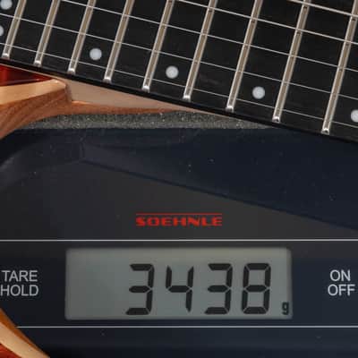 Mayones Duvell 7 Elite Curly Poplar - Lava Burst image 12