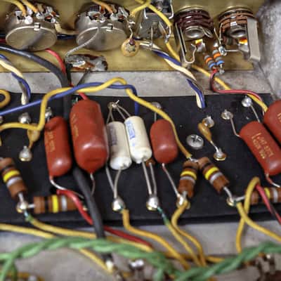 Vintage Fender Vibrolux Reverb "Drip Edge" Amp - Black Tolex - 1968/69 image 17
