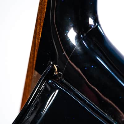 Black Upright Bass With Brian Setzer Head Headstock Owned by Brian Setzer image 12