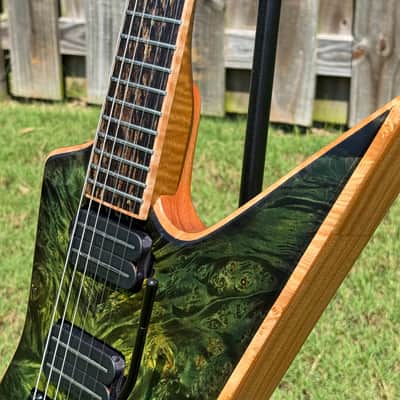 TW Smith Guitars TK-6 2026 - Green burst image 16