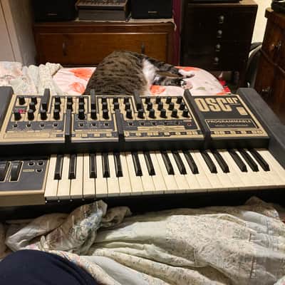 Oxford Synthesizer Company Oscar midi 1984 - Cream/black image 1