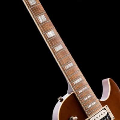 Cort Elevate Your Sound: Cort CR300ATB Electric Guitar with EMG Pickups, Aged Vintage Burst Excellence imagen 9