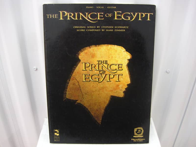 The Prince of Egypt Piano Vocal Guitar Sheet Music Song Book Songbook image 1