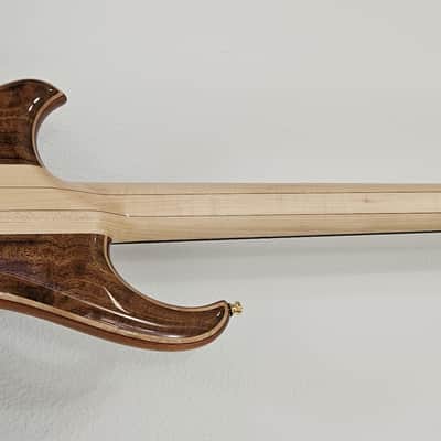2021 Alembic Mark King Signature Standard Walnut 4 String Bass Guitar image 16