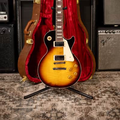 Gibson Les Paul Standard '50s Electric Guitar - Tobacco Burst with Hardshell Case image 13