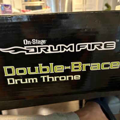 On-Stage MDT2 Double-Braced Drum Throne Seat image 3
