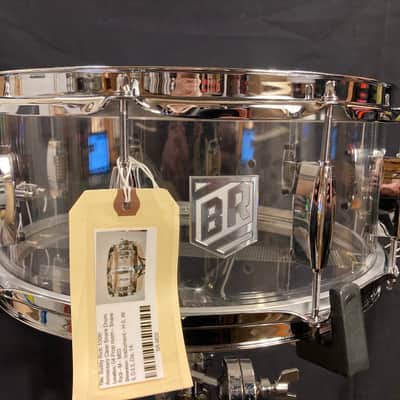 David Frangioni Collection, Trick Drums USA -Clear Acrylic 5.5x14" Buddy Rich Prototype 100th Anniversary Snare Drum image 4