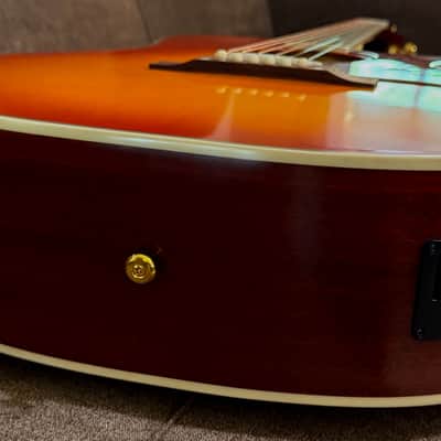 Epiphone Hummingbird Standard EC with Epiphone Gig Bag, 2026 Model in Cherry Sunburst image 8