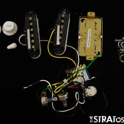 Fender FSR Squier Affinity Series Strat HSS PICKUPS POTS & KNOBS, Stratocaster! image 2