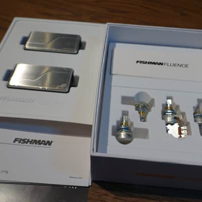 Fishman Modern Humbucker Set - Brushed Stainless 2024 image 2