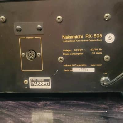 audiophile NAKAMICHI RX-505 cassette deck auto-reverse image 7