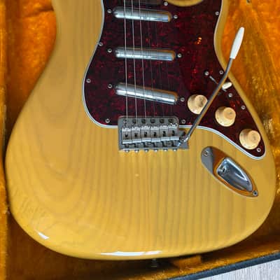 1980s Chandler San Francisco Joe Perry Stratocaster Natural Lipstick Pickups Hard Case image 2