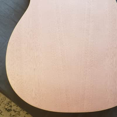 IBANEZ AV8CE-AFP | Full "Thermo Aged" Mahogany top sides & back | Antique Flamingo Pink | Serial No. 1X-01 CD191116747 image 21