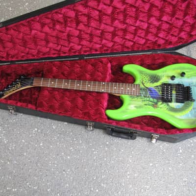 Kramer Snake Sabo Signature Baretta 2021 - Snake Green image 1