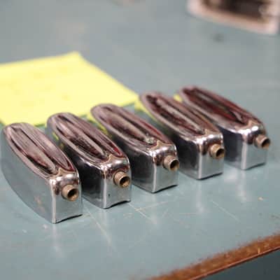 Vintage Rogers Bread & Butter Tab Lug, Single Tension For Toms 3916R, 5-Pack Set B image 8