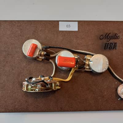 Strat Style Electric Guitar Wiring Harness 5-Way Switch - Free USA Shipping image 2